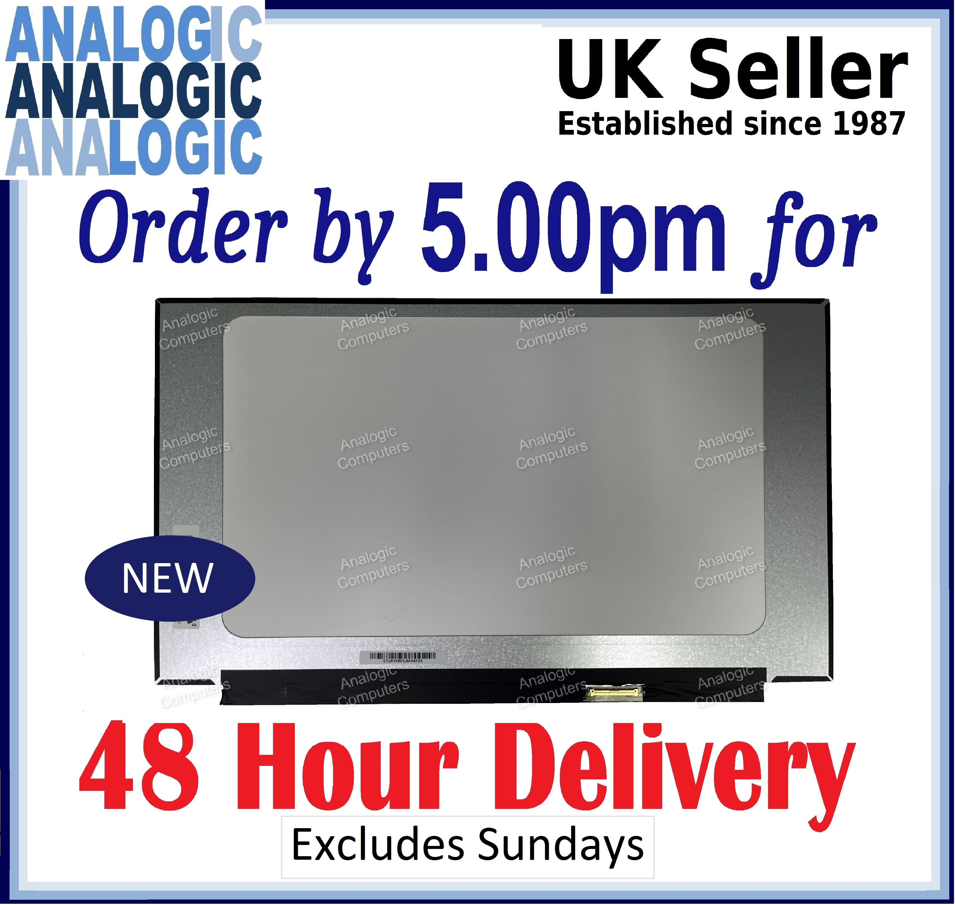 Nuovo Ricambio Compatibile Schermo LCD Laptop Per Asus - Foto 4