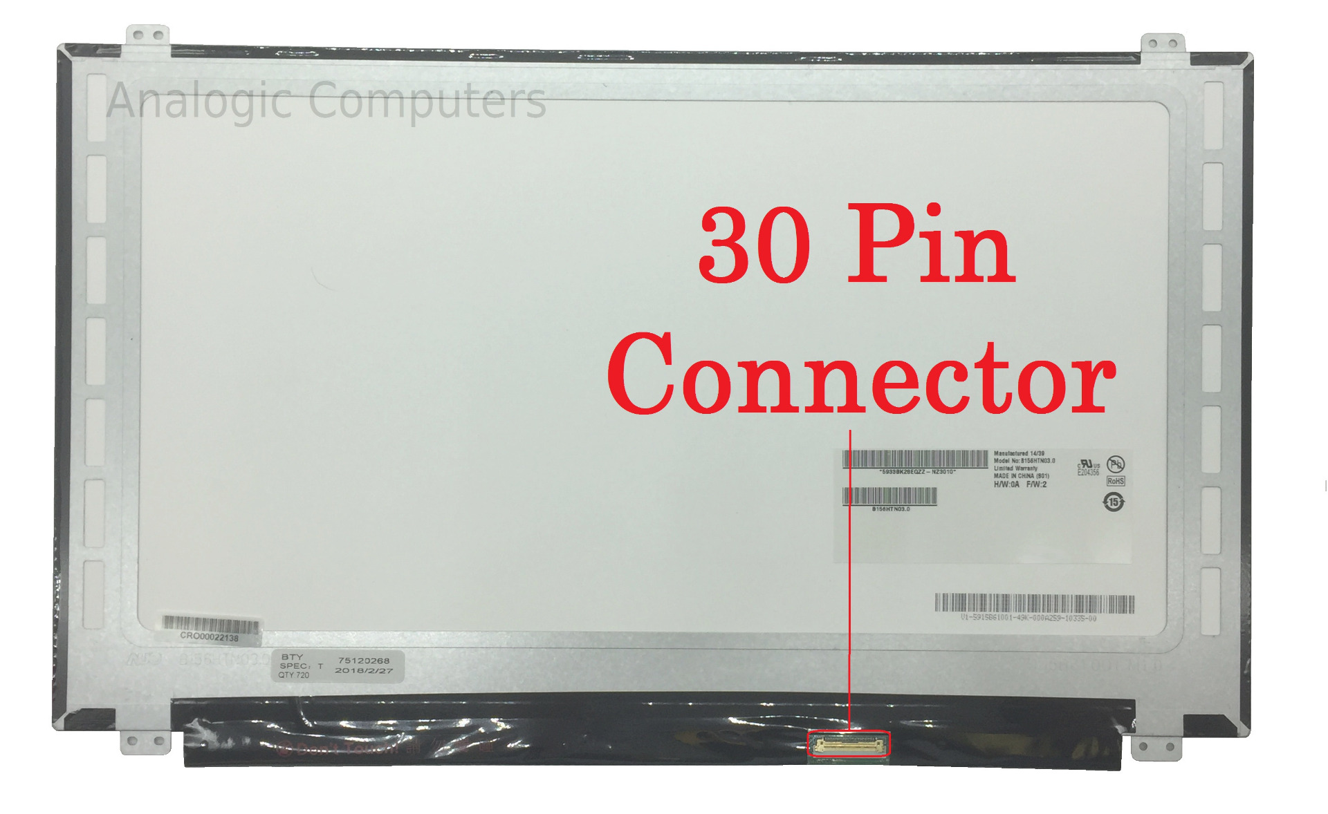 LED LCD Replacement Screen 15.6\