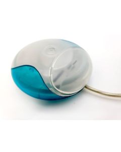 Used Apple M4848 Blue USB Mouse